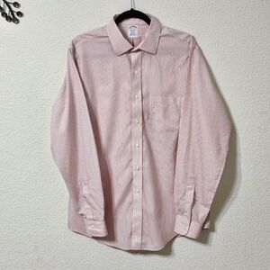 Brooks Brothers Shirt Mens 16/36 Regent Supima Cotton Long Sleeve Button Up